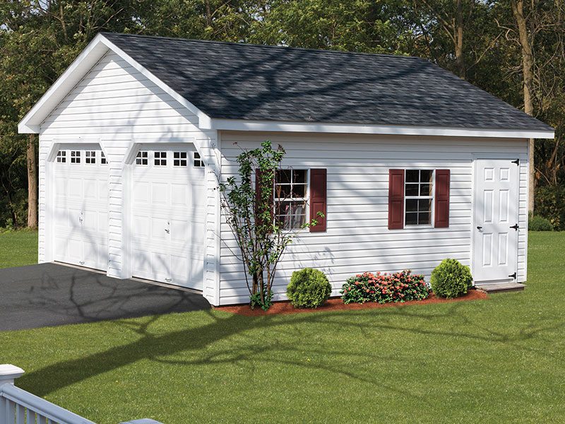 Modular Two Car Garages