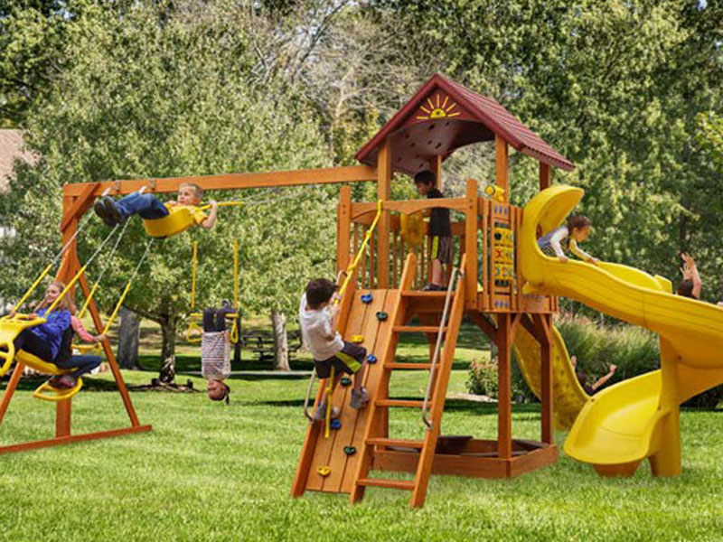 amish playground sets near me