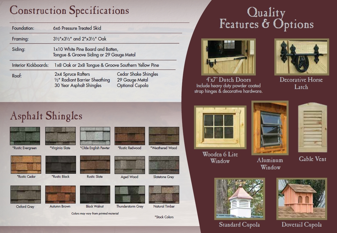Amish Built Horse Barns For Sale In Maryland Find A Dream Horse Barn