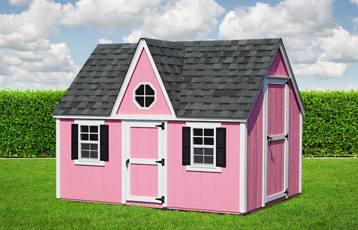 pink victorian playhouse