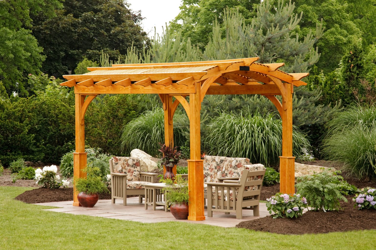 Outdoor Pergolas for Sale in Maryland Amish Built Pergola