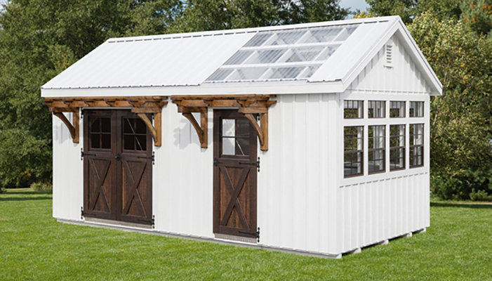 10x18 LP Board and Batten Garden Shed_